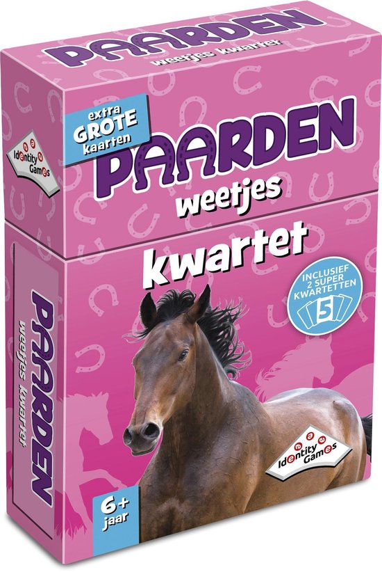 Identity Games paarden kwartet