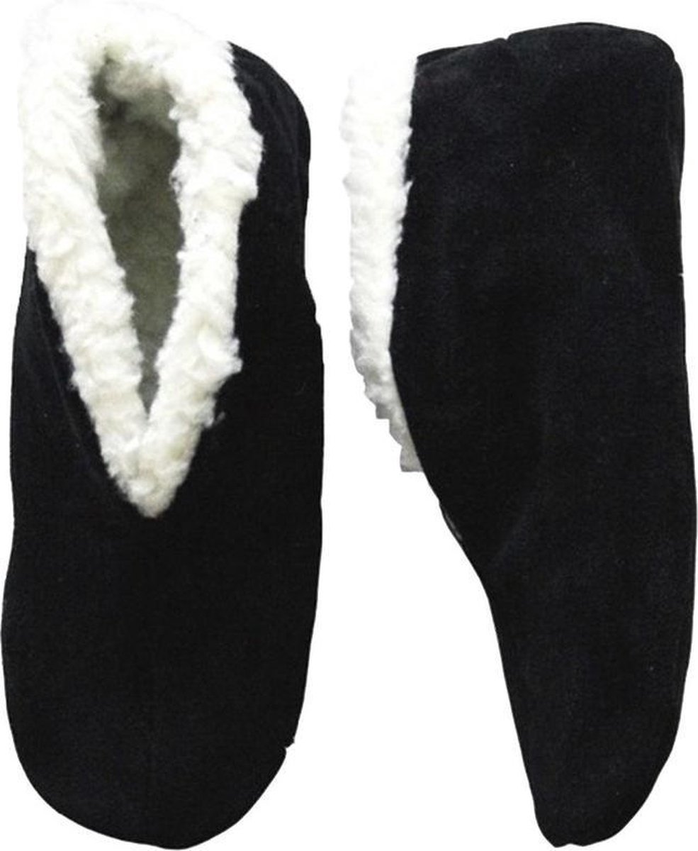 Bernardino e Spaanse sloffen/pantoffels voor dames/heren - Super voordelig/laagste prijs - Zwart