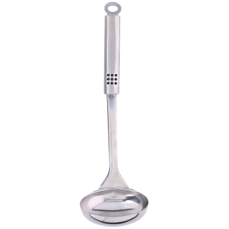 Soeplepel RVS 31 cm - Soeplepels - Soep serveren - Keukengerei - Silver