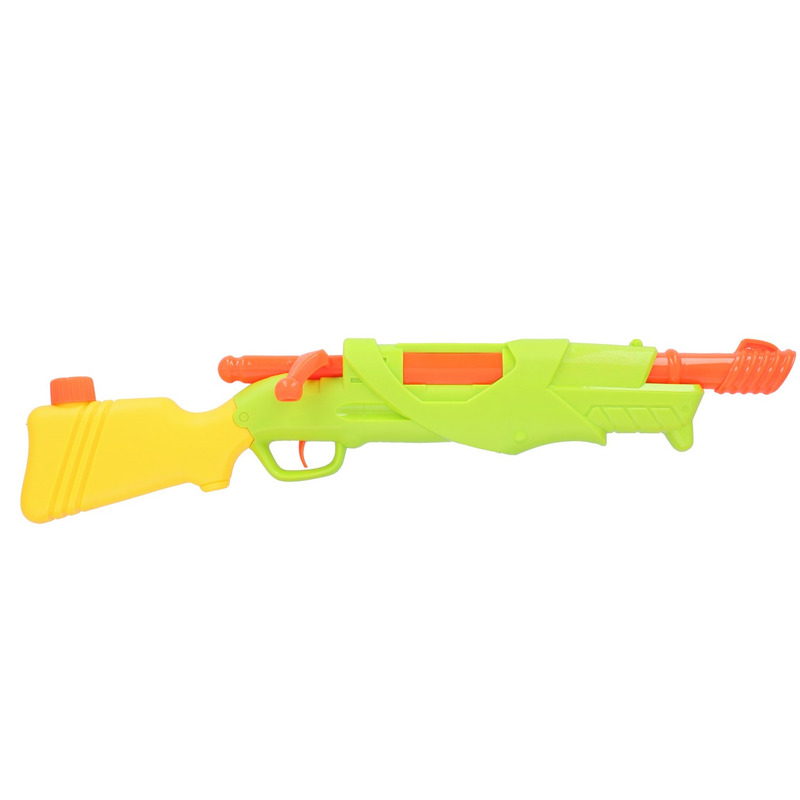 1x Waterpistolen/waterpistool van 52 cm kinderspeelgoed - waterspeelgoed van kunststof - 212 ml - Groen