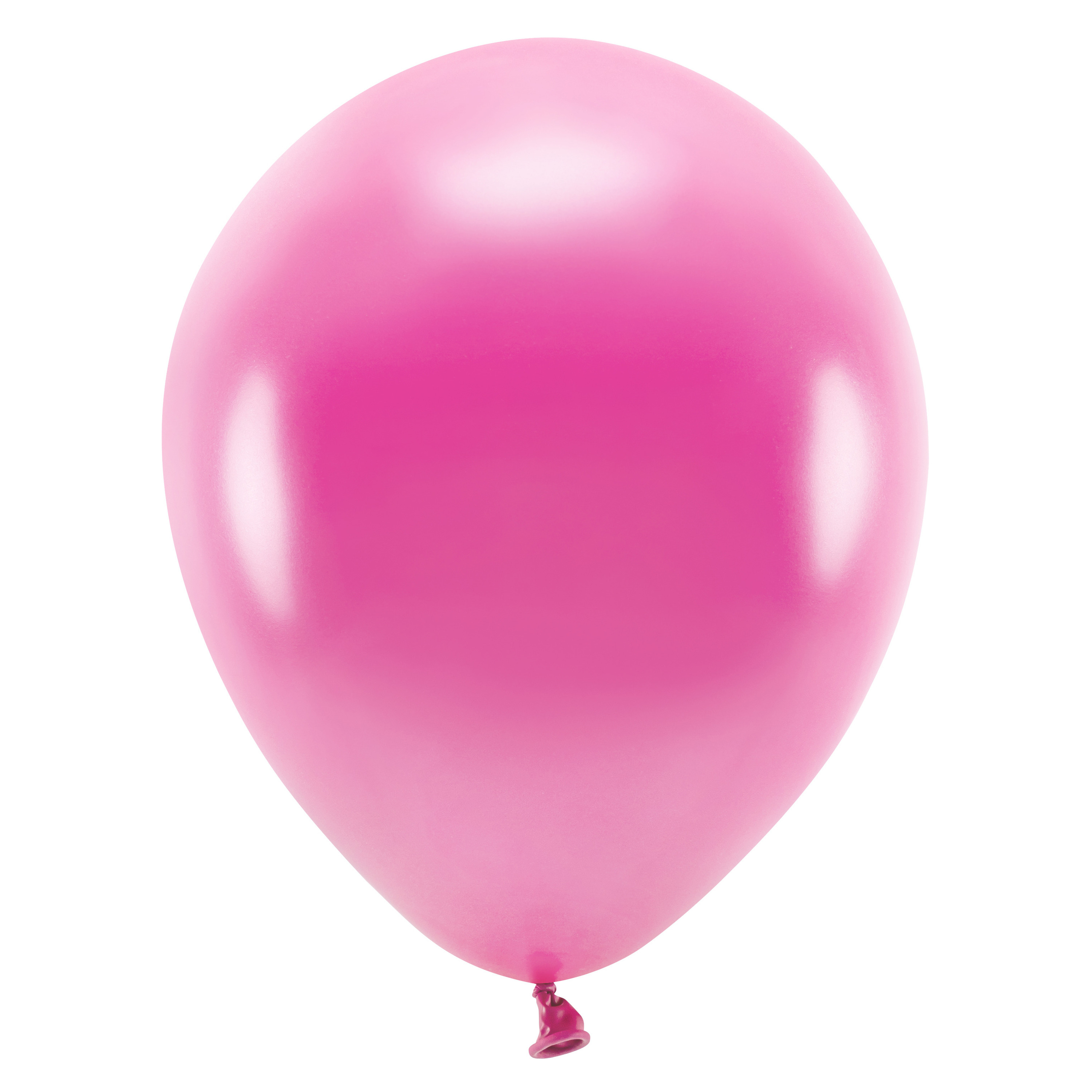 100x Fuchsia ballonnen 26 cm eco/biologisch afbreekbaar - Milieuvriendelijke ballonnen - Feestversiering/feestdecoratie - Fuchsia thema - Themafeest versiering - Roze