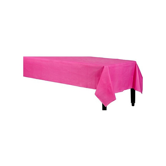 Tafelkleed fuchsia 140 x 240 cm - Roze