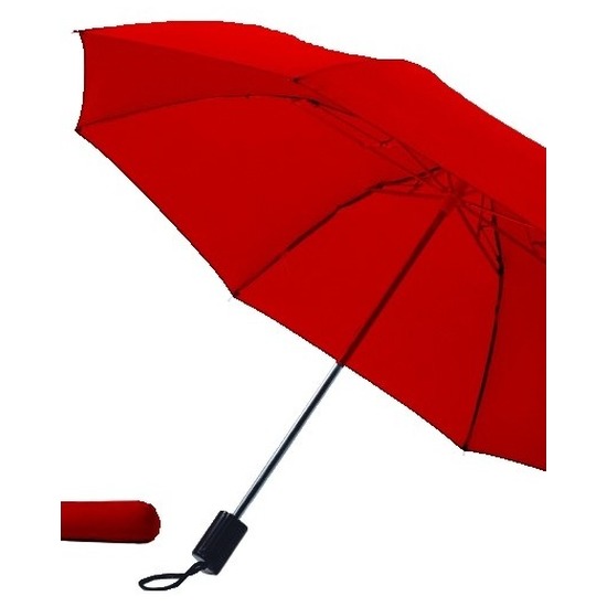 Opvouwbare paraplu 85 cm - Rood