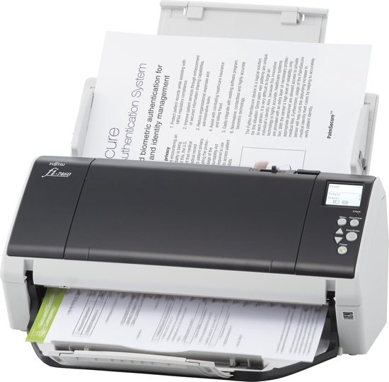 Fujitsu fi-7460 600 x 600 DPI ADF-/handmatige invoer scanner Grijs, A3 - Wit