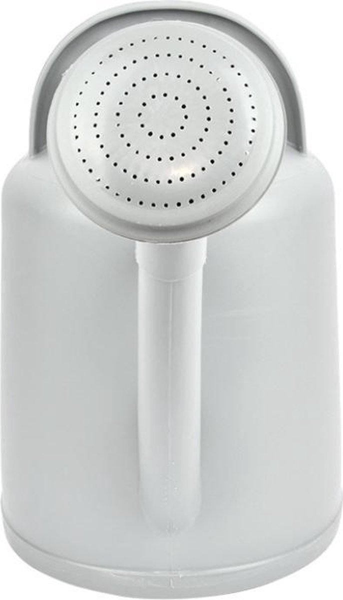 Grijze planten gieter kunststof - 10 liter - Planten bewatering - Tuinartikelen/tuinieren - Moestuin/tetuin/kruidentuin verzorging - Grijs