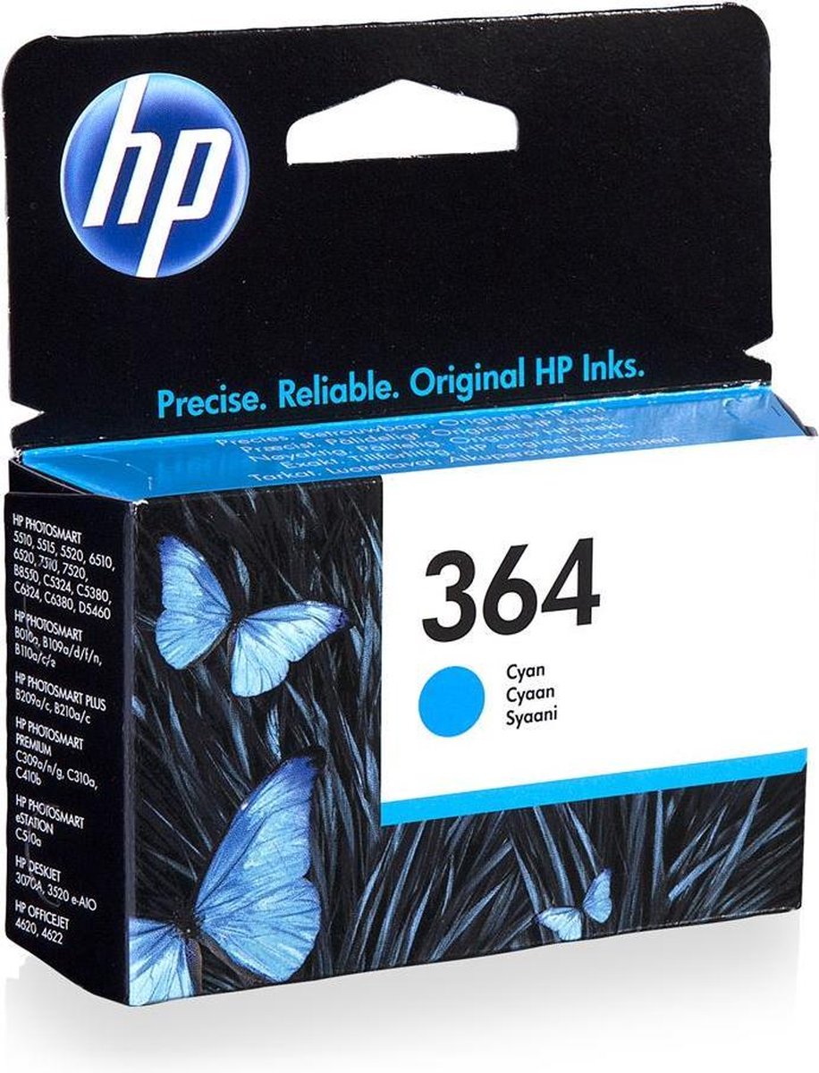 HP 364 - Inktcartridge / Cyaan