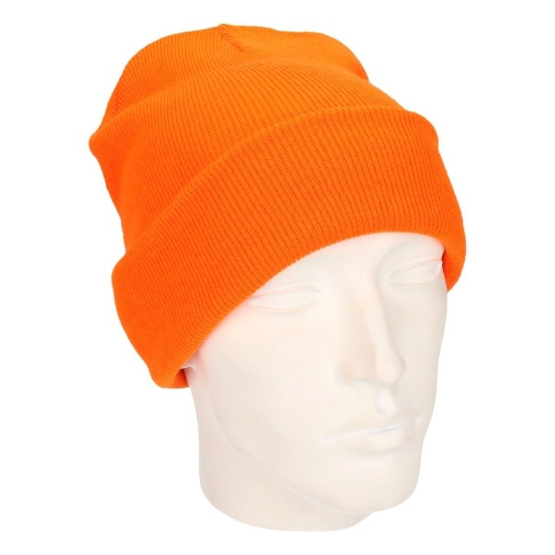 Beechfield Basic winter muts - Oranje