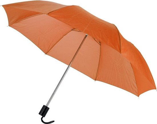 Kleine paraplu 93 cm - Oranje