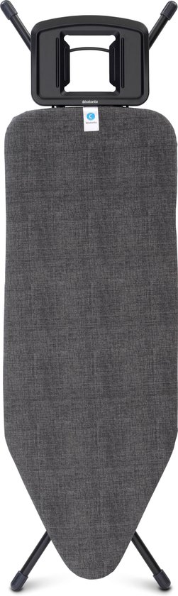Brabantia Strijkplank C 124 x 45 cm Denim Black - Zwart
