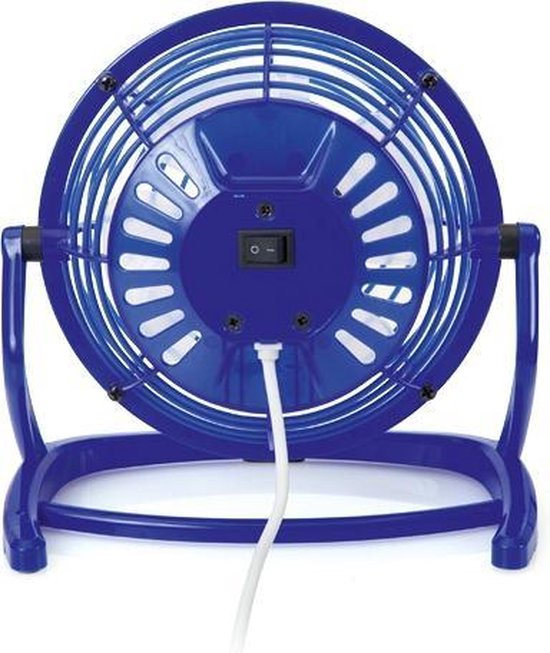 Kleine USB ventilator gekleurd - Blauw
