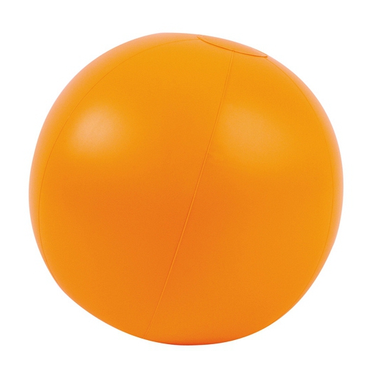 Oranje artikelen Opblaasbare strandbal 30 cm - Oranje