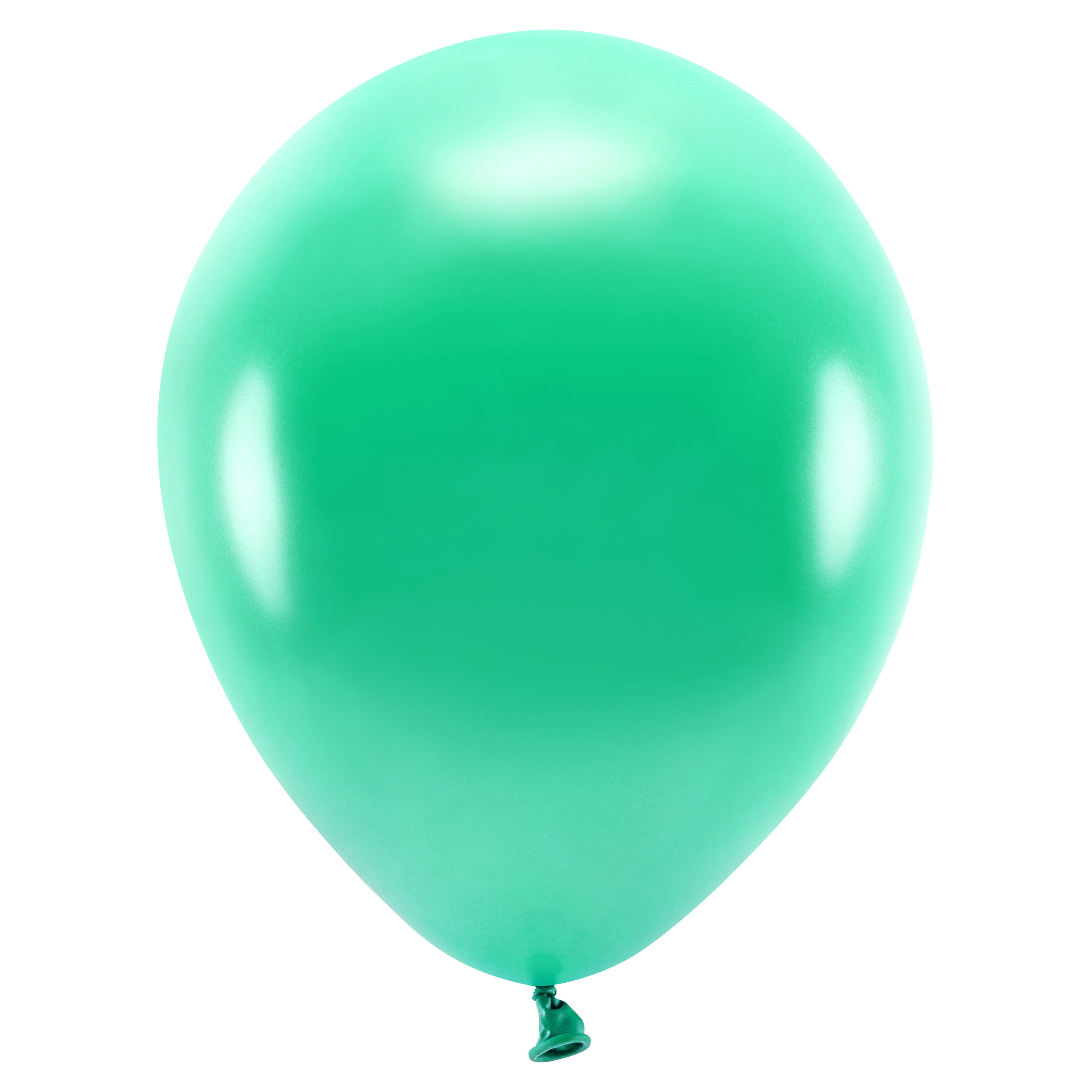 100xe ballonnen 26 cm eco/biologisch afbreekbaar - Milieuvriendelijke ballonnen - Feestversiering/feestdecoratie - thema - Themafeest versiering - Groen
