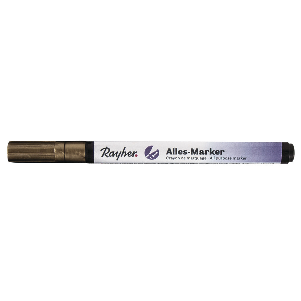 Rayher Hobby en marker stift met een fijne punt - Goud