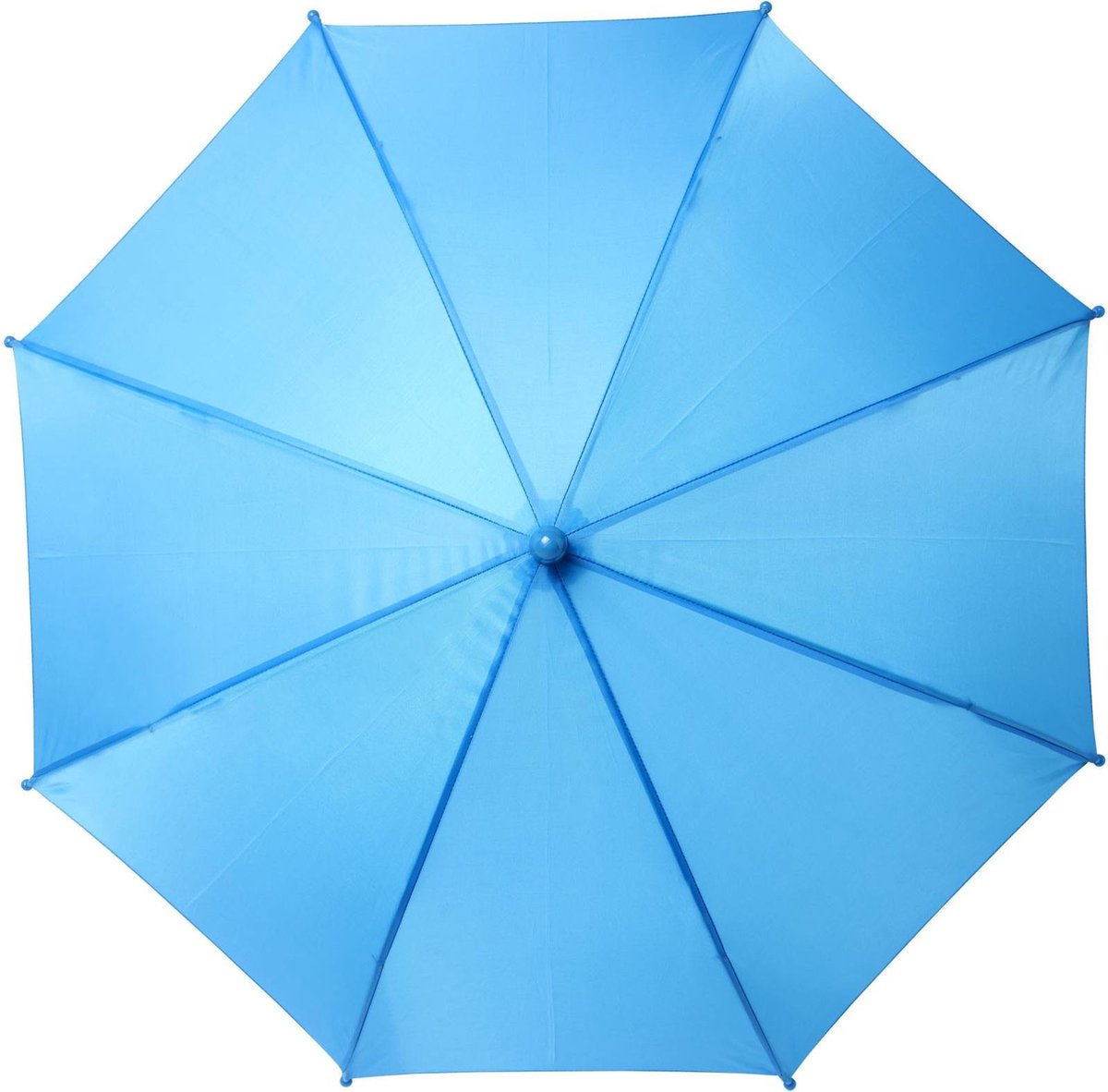 Storm paraplu voor kinderen 77 cm doorsnede in het - Windproof/stormproof paraplu - Blauw