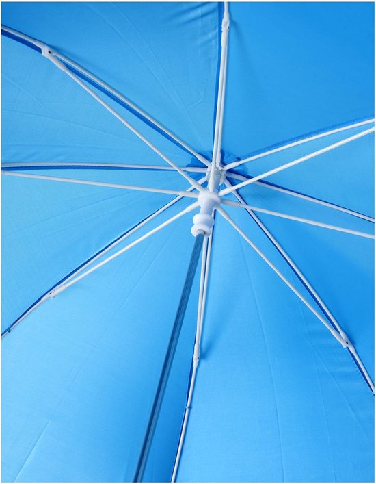 Storm paraplu voor kinderen 77 cm doorsnede in het - Windproof/stormproof paraplu - Blauw