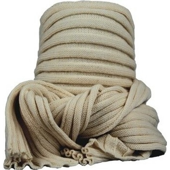 Gebreide colsjaal voor volwassenen - Nekwarmers/shawls - Beige
