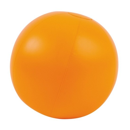 Oranje artikelen 3x Opblaasbare strandbal 30 cm - Oranje