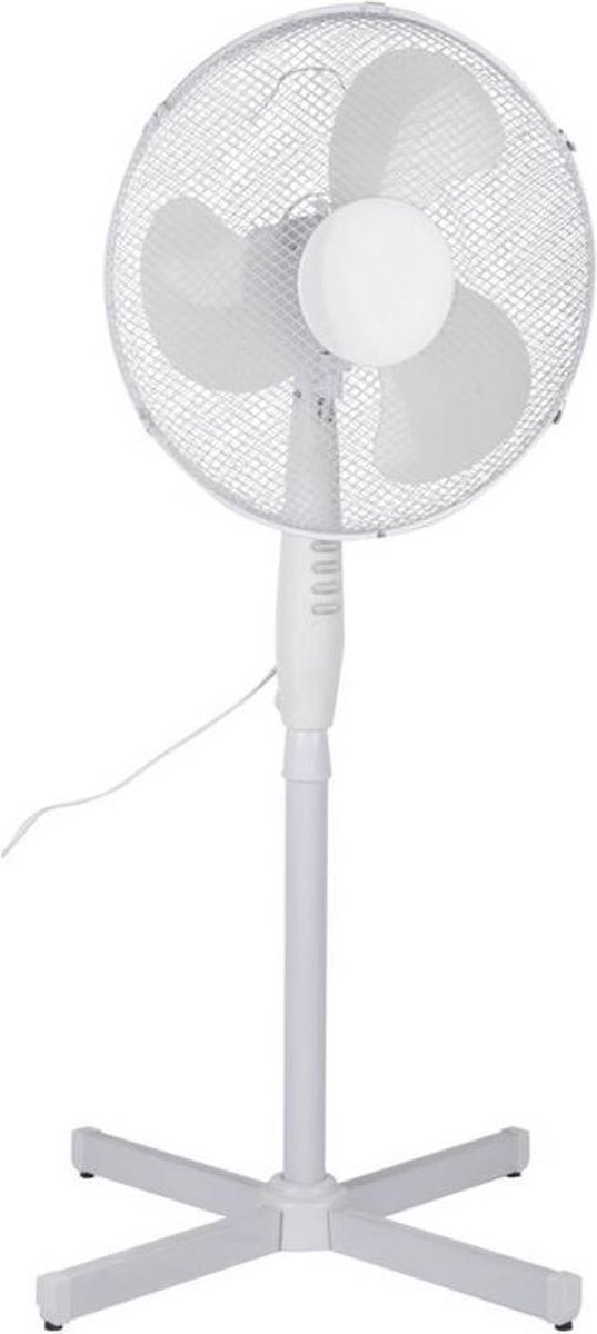 Staande ventilator 40 cm - Wit