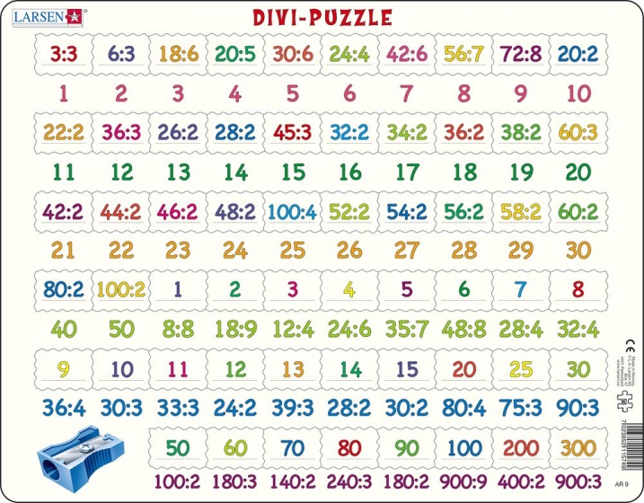 Larsen legpuzzel Maxi Leren delen 58 stukjes