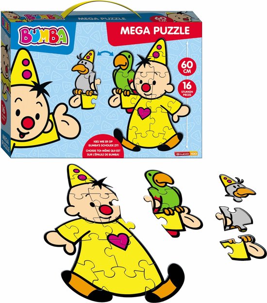 Bumba Vloerpuzzel - 16 stukjes