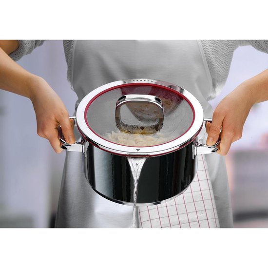 WMF FusionTec Functional Pannenset 4-delig - Zwart