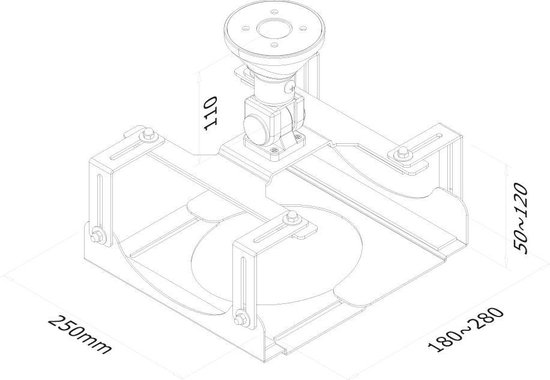 NewStar Neomounts by BEAMER-C300 Projectorsteun - Zwart