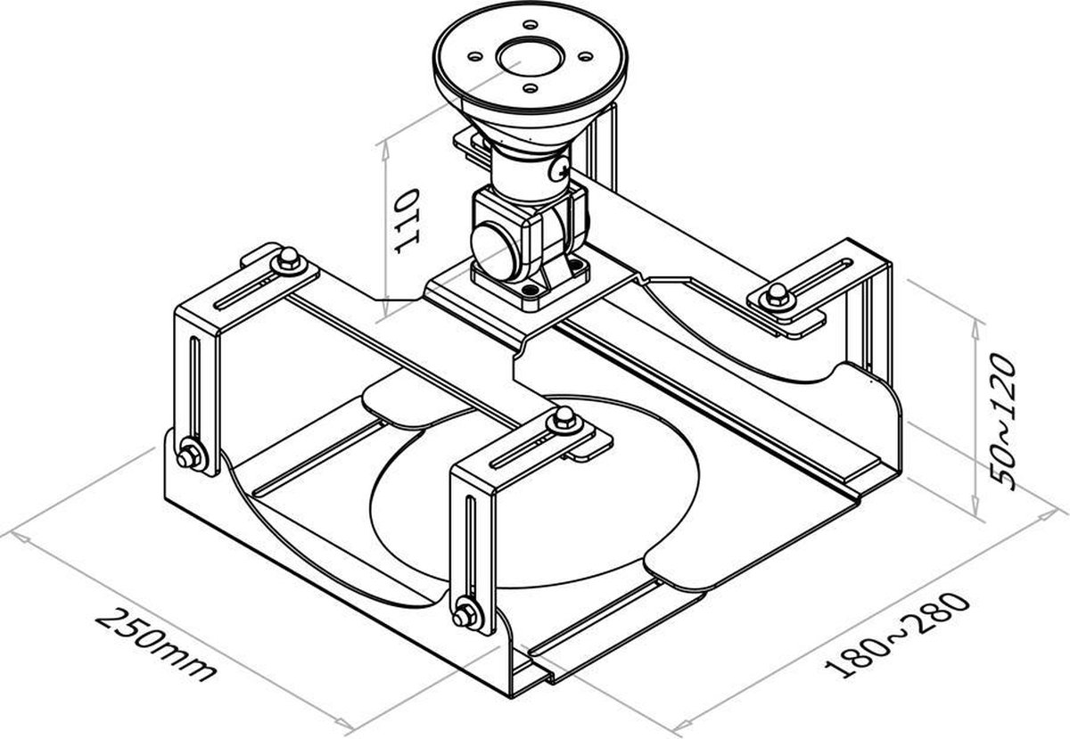 NewStar Neomounts by BEAMER-C300 Projectorsteun - Zwart