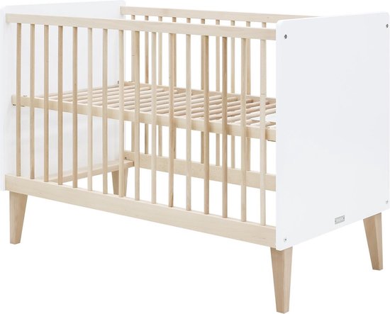 Bopita Indy Bed - 60 x 120 cm/Naturel - Wit