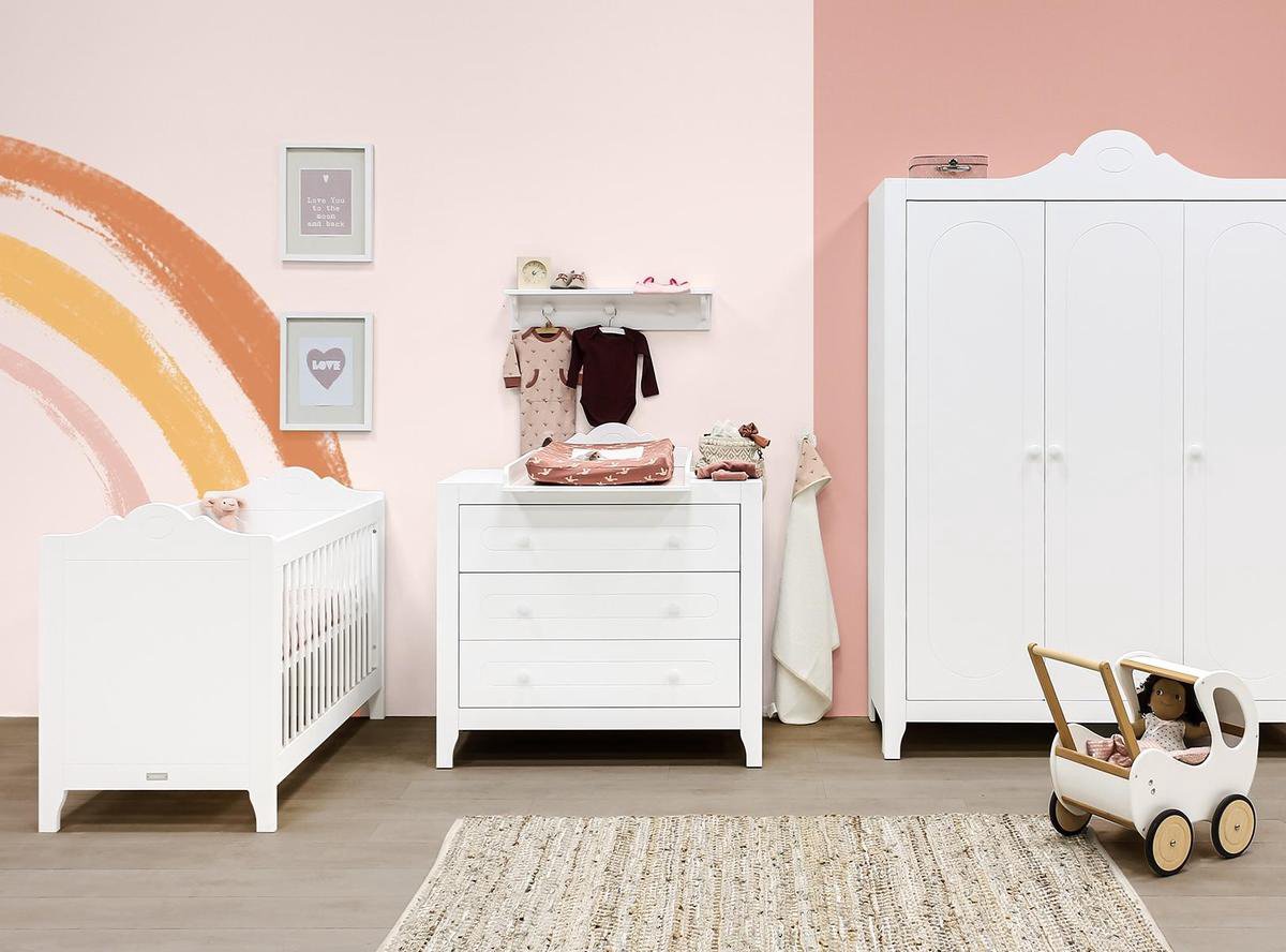 Bopita Evi 3-Deurskast - - Wit