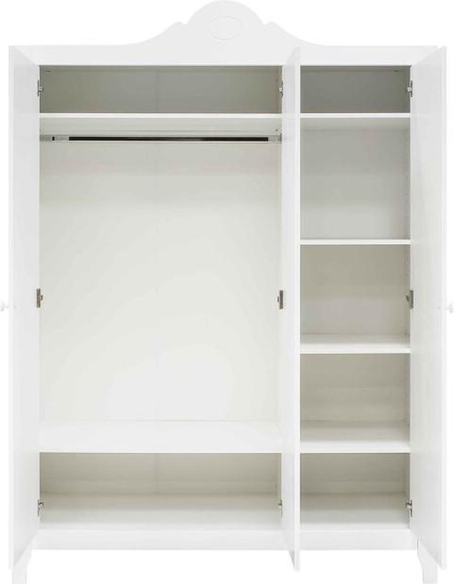 Bopita Evi 3-Deurskast - - Wit