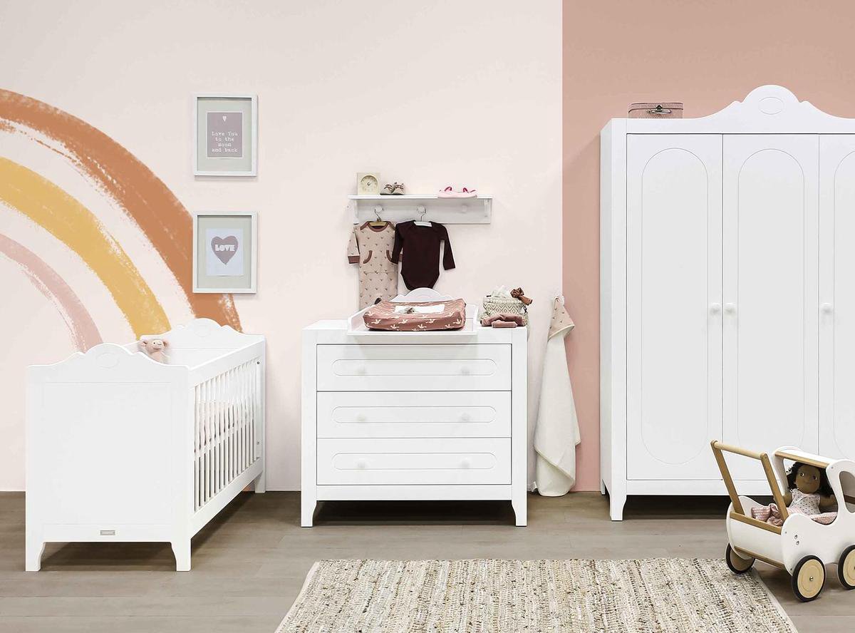 Bopita Evi 3-Deurskast - - Wit