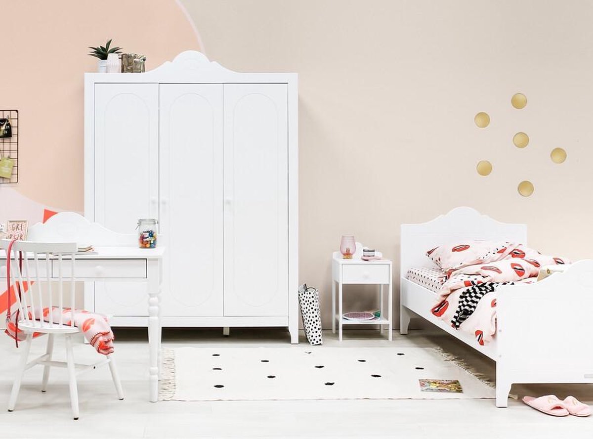 Bopita Evi 3-Deurskast - - Wit