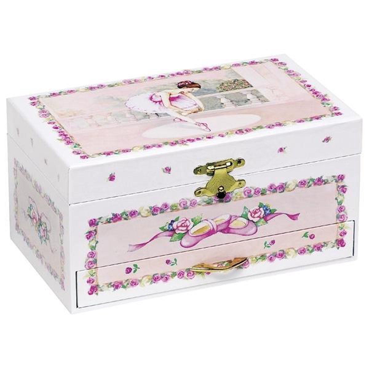 Cause Muziekdoos Ballerina: Het Zwanenmeer - Roze