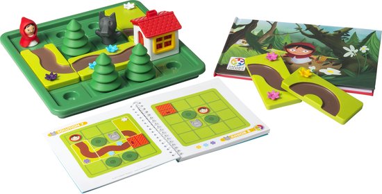 Smart Games kapje (48 challenges) breinbreker - Rood