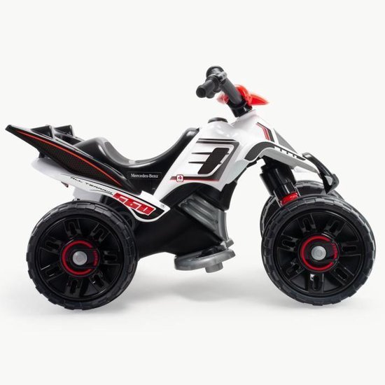 Injusa Accu Quad Mercedes ATV 12V - Rood