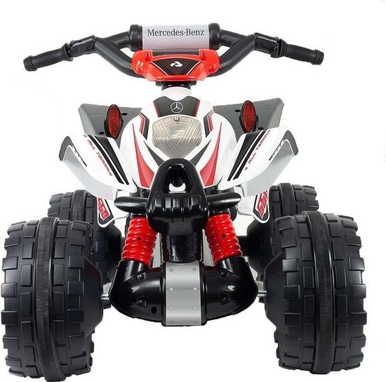 Injusa Accu Quad Mercedes ATV 12V - Rood