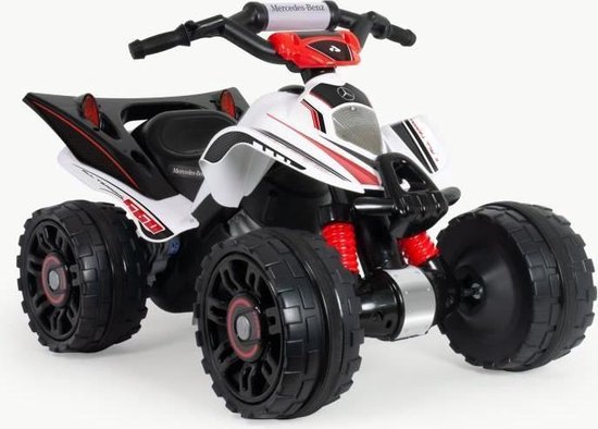 Injusa Accu Quad Mercedes ATV 12V - Rood