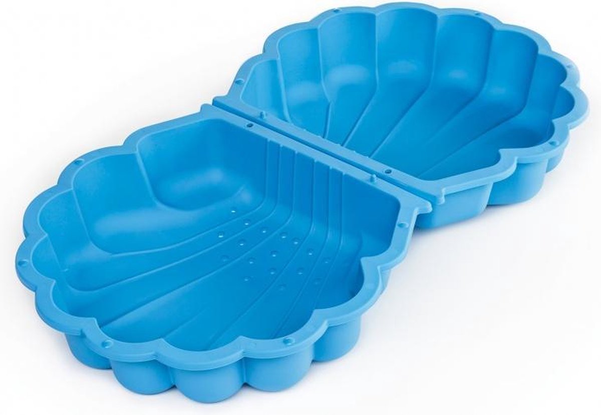 Paradiso Toys zandbak schelpen 87 x 78 cm 2-delig - Blauw