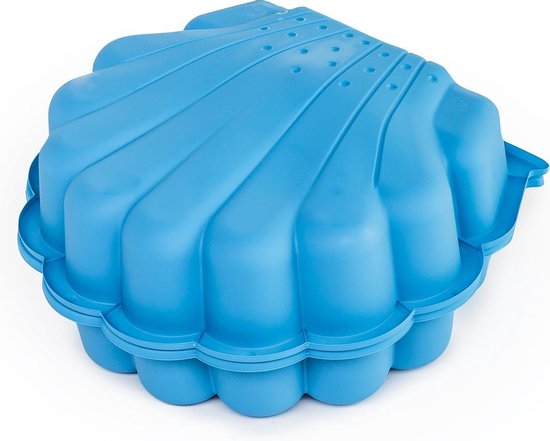 Paradiso Toys zandbak schelpen 87 x 78 cm 2-delig - Blauw