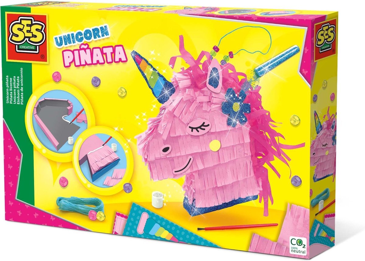 SES Eenhoorn Pinata - Roze