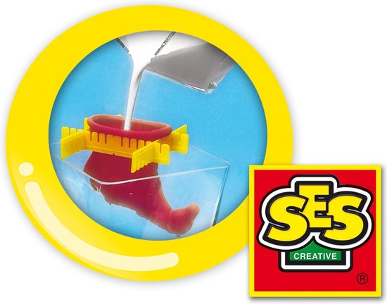 Ses Gips gieten paard met manen