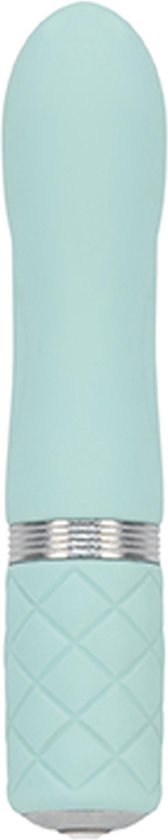 Pillow Talk Flirty Mini Vibrator - Turquoise