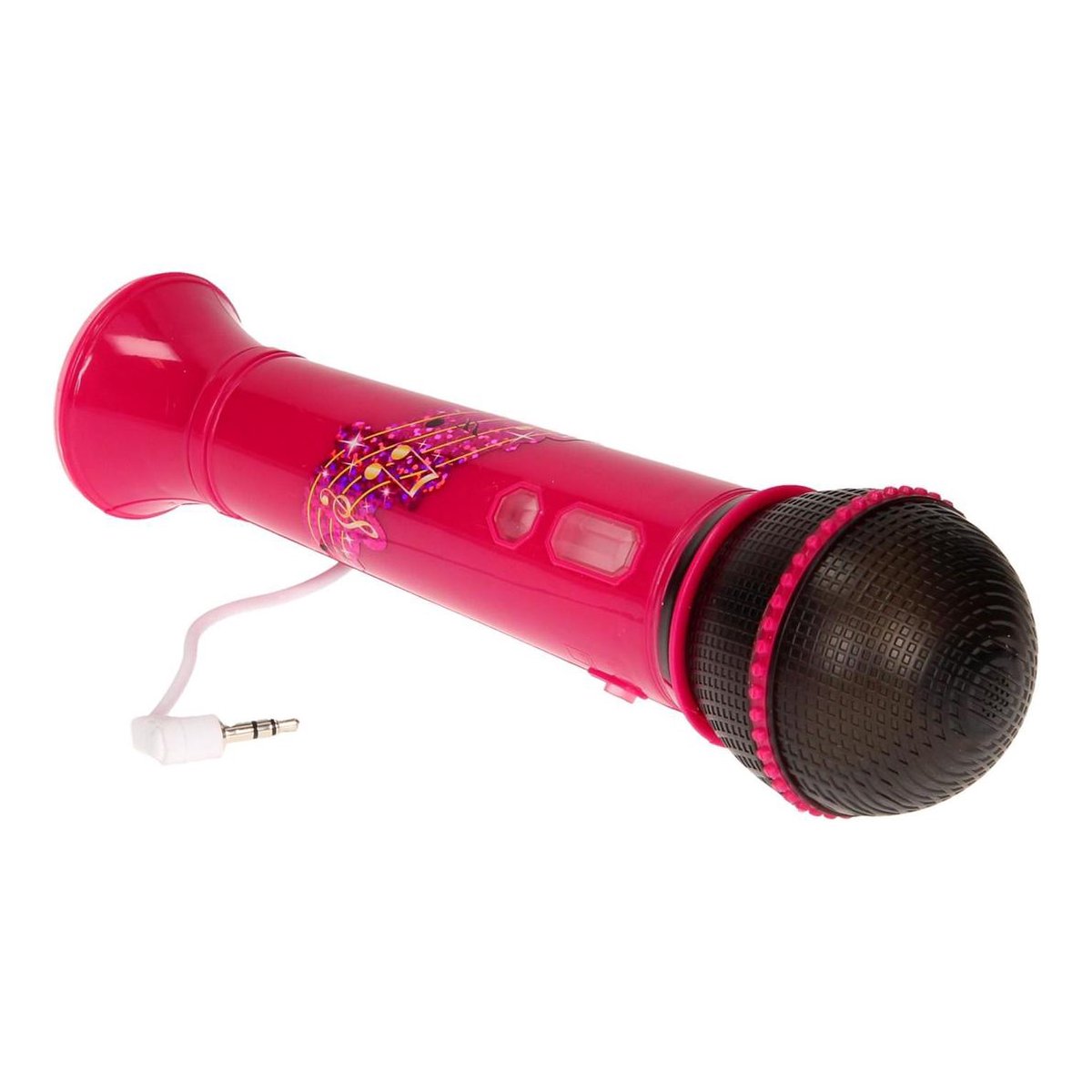 Johntoy microfoon Sing Along 22 cm - Roze
