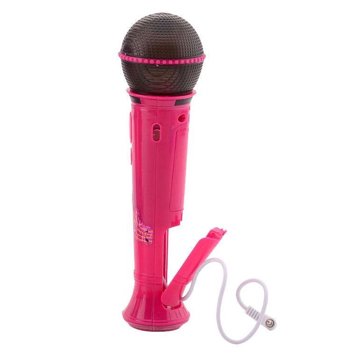 Johntoy microfoon Sing Along 22 cm - Roze