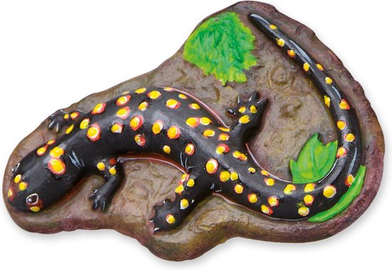 Ses gips enge beesten gieten en schilderen