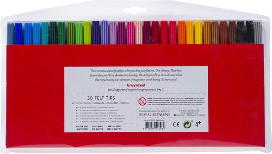 Bruynzeel 30 stuks top kwaliteit viltstiften
