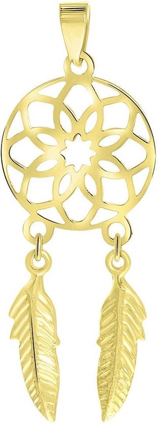 Lucardi 14 Karaat geelgouden hanger dromenvanger