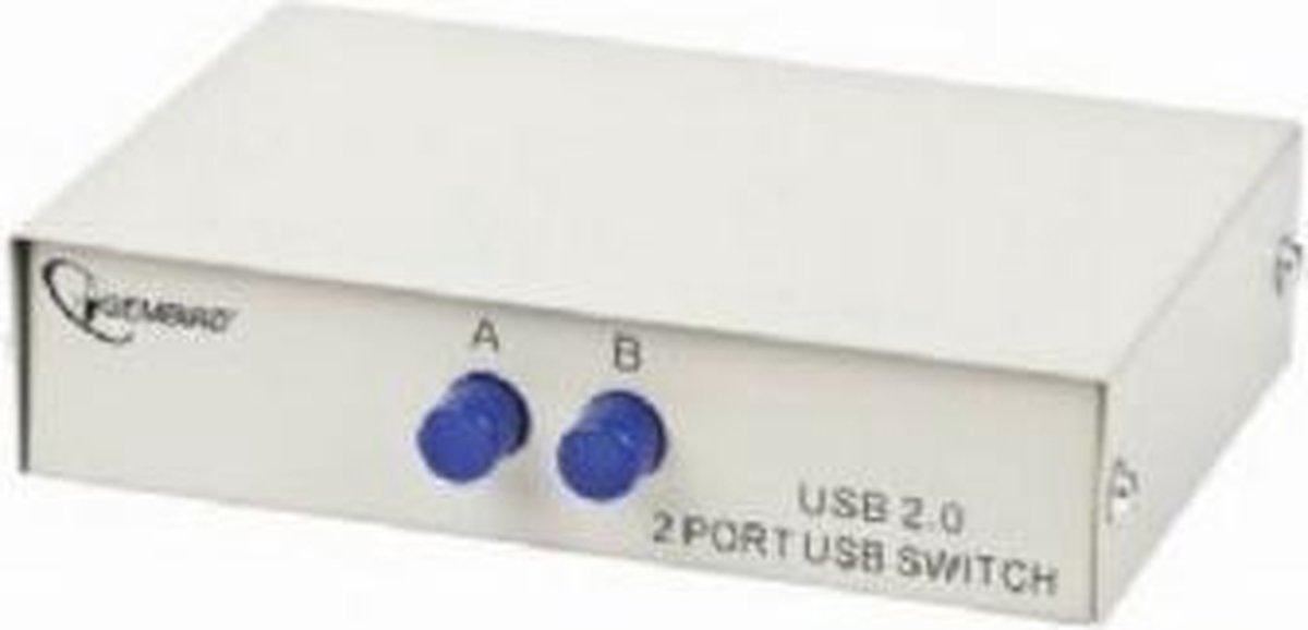 Gembird DSU-21 KVM-sch - Wit