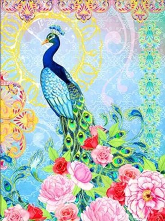 Diamond Dotz Exotic Peacock 62x84 cm Diamond Painting