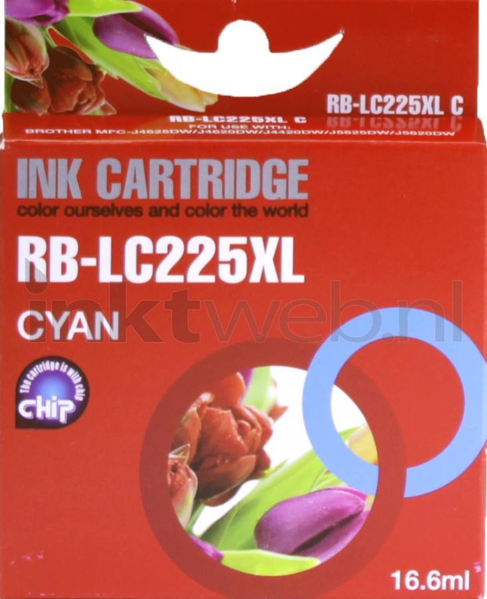 Brother Brother LC-225C cyaan